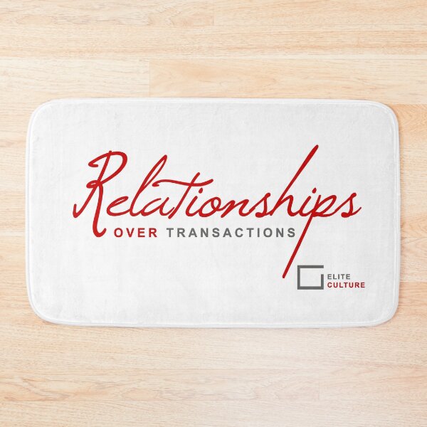 Item preview, Georgia Football Relationships Over Transactions Quote from Kirby Smart, 2025 Georgia Bulldogs designed and sold by PUSH Proper Prints.