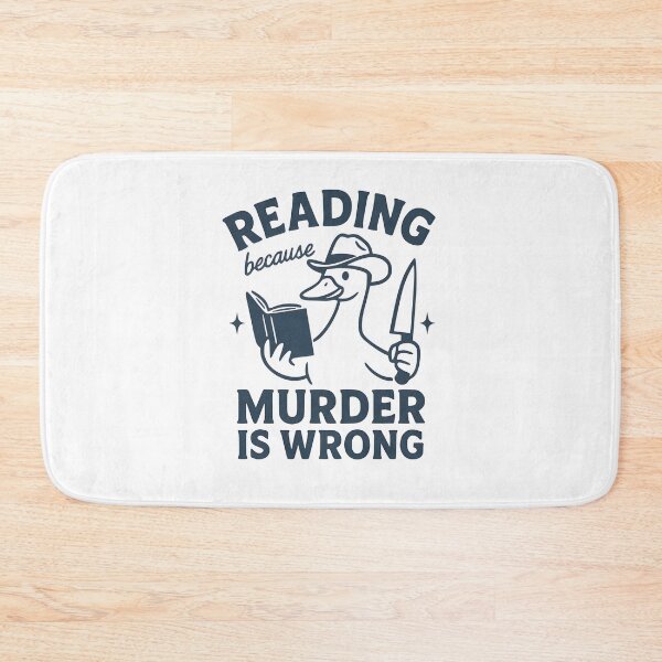 Item preview, Reading Because Murder is Wrong designed and sold by Torokjakab.