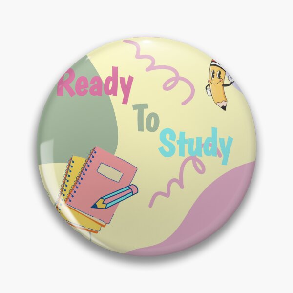 Item preview, Ready to Study – Colorful Books & Pencil designed and sold by Roova-art.