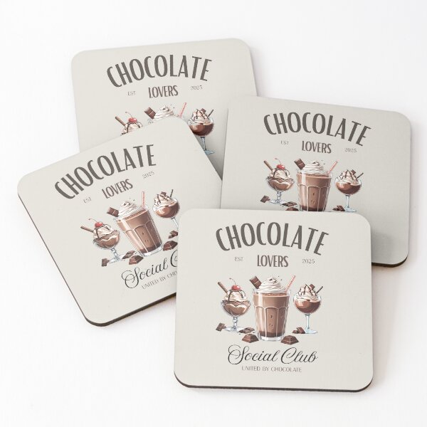 Item preview, Chocolate Lovers Social Club designed and sold by Fee Fee Fay.