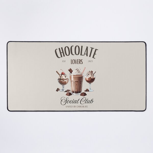 Item preview, Chocolate Lovers Social Club designed and sold by Fee Fee Fay.