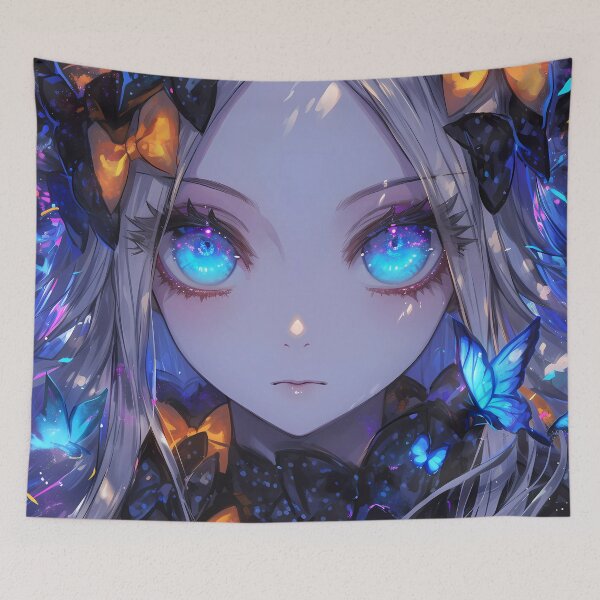 Item preview, Abigail Williams Fate Grand Order Game Ethereal Butterfly Foreigner designed and sold by Tokyonomad.