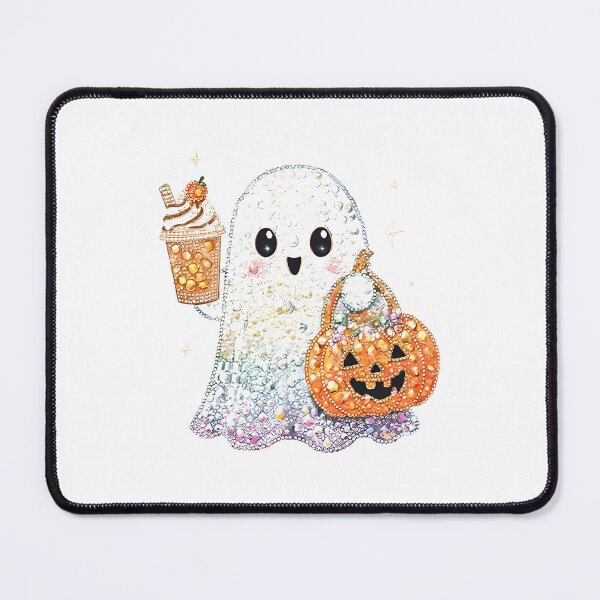 Item preview, Boy Halloween Rhinestones Ghost designed and sold by Torokjakab.