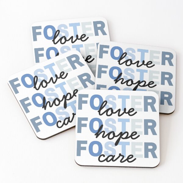 Item preview, Foster Love, Hope, and Care (Winter Variant) designed and sold by Designs by Ryen.