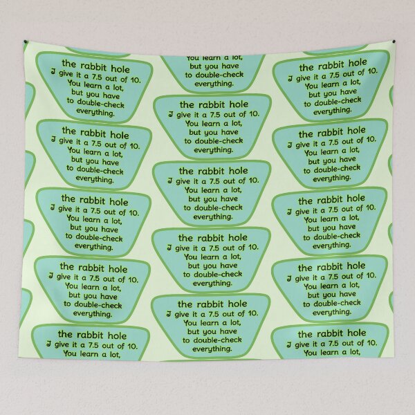 Item preview, Rabbit hole, 7.5 out of 10 designed and sold by mntimg.