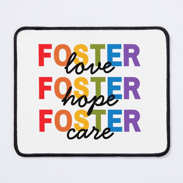 Item preview, Foster Love, Hope, and Care (Pride Variant) designed and sold by Designs by Ryen.