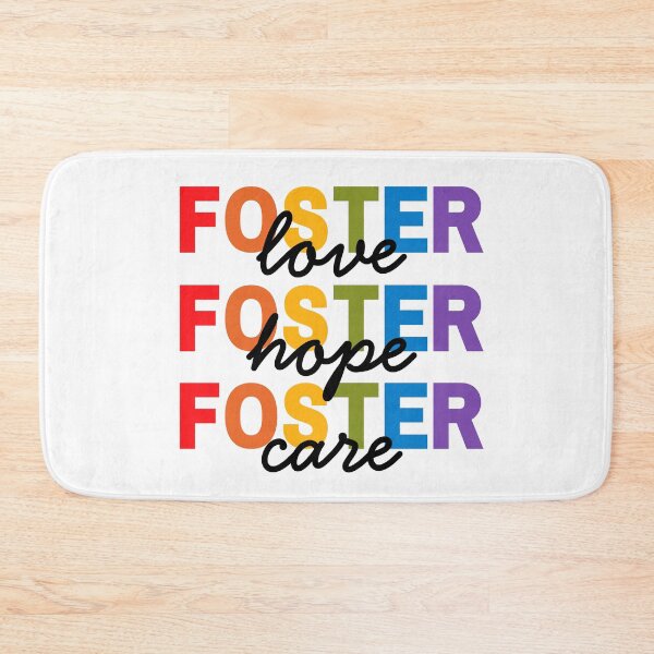 Item preview, Foster Love, Hope, and Care (Pride Variant) designed and sold by Designs by Ryen.