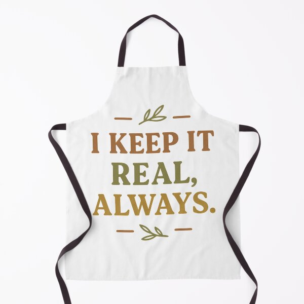 Item preview, Keep It Real Always Earthy Minimal Design designed and sold by YourTrendBestie.
