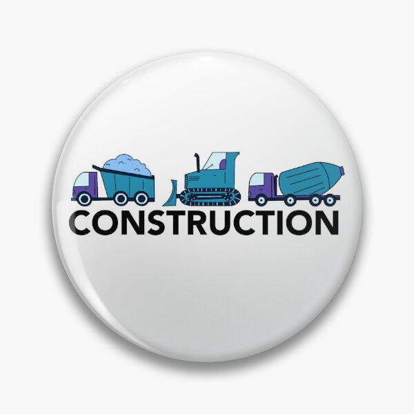 Item preview, Blue Construction Trucks Simple designed and sold by sofser4909.