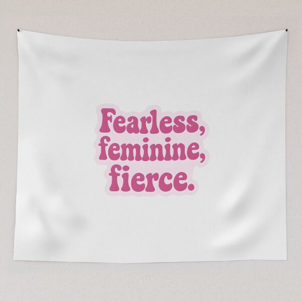 Item preview, Fearless, feminine, fierce.  designed and sold by CharmStudio.