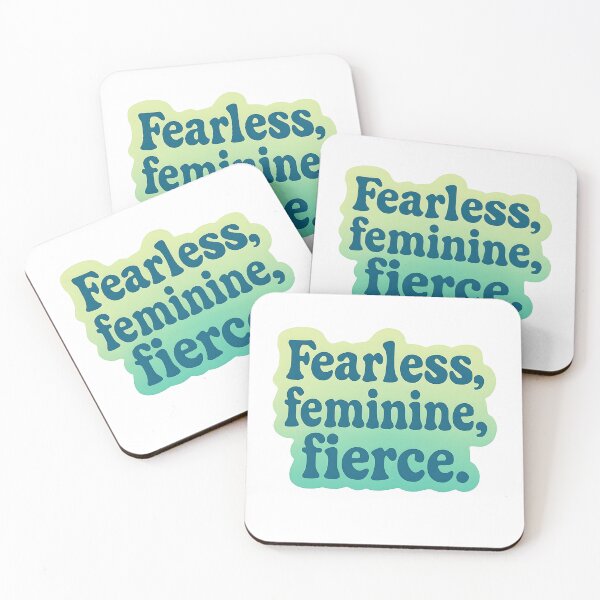 Item preview, Fearless, feminine, fierce.  designed and sold by CharmStudio.