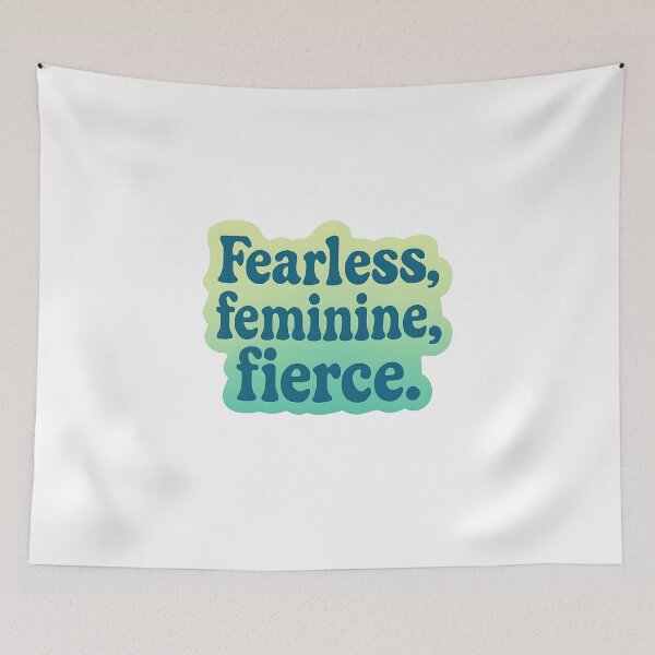 Item preview, Fearless, feminine, fierce.  designed and sold by CharmStudio.