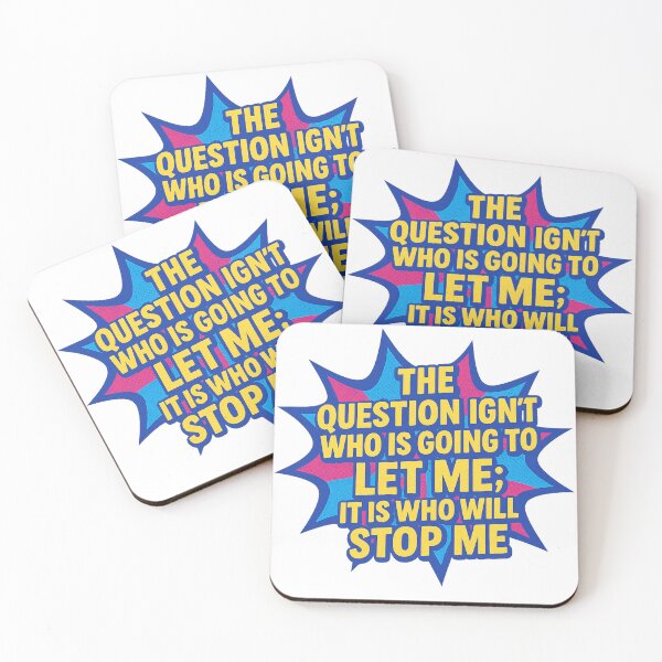Item preview, Who Will Stop Me Bold Pop Art Graphic designed and sold by YourTrendBestie.