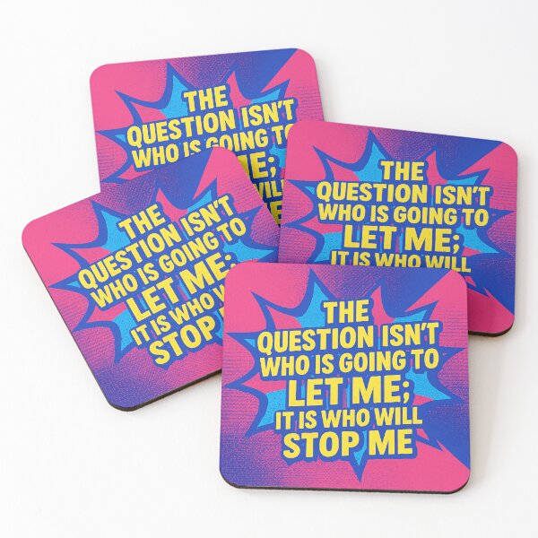 Item preview, Who Will Stop Me Bold Pop Art Graphic  designed and sold by YourTrendBestie.