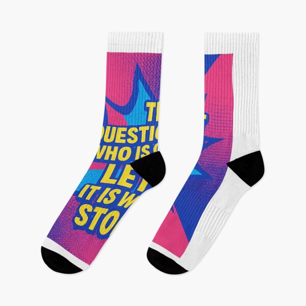 Item preview, Who Will Stop Me Bold Pop Art Graphic  designed and sold by YourTrendBestie.