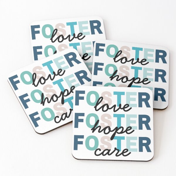 Item preview, Foster Love, Hope, and Care (Seaside Variant) designed and sold by Designs by Ryen.
