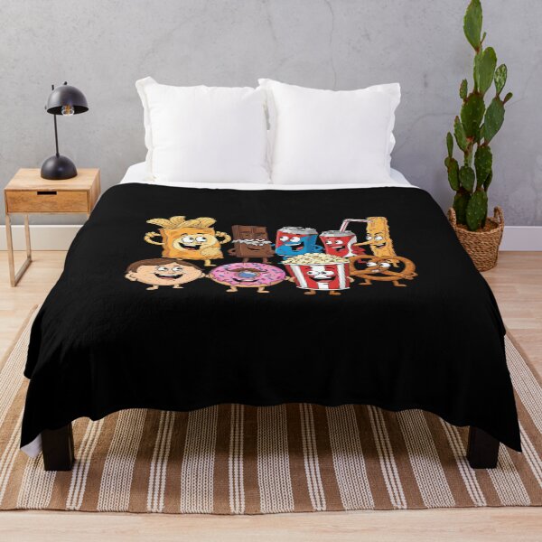 Item preview, Happy Snack Food Cartoon Characters designed and sold by Pikamuu.
