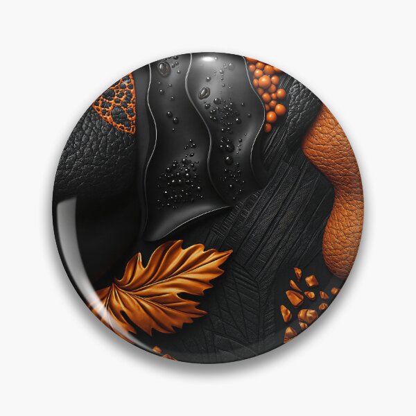 Item preview, Black & Orange Fusion designed and sold by Kaleidoscope Print.
