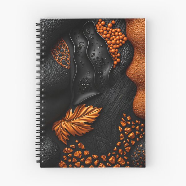 Item preview, Black & Orange Fusion designed and sold by Kaleidoscope Print.