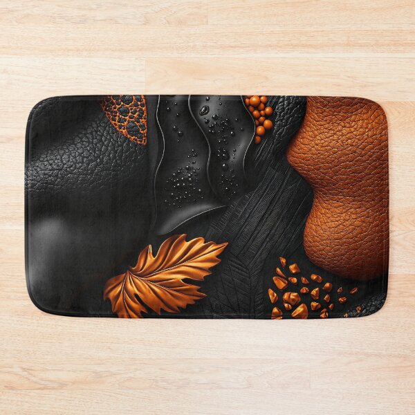 Item preview, Black & Orange Fusion designed and sold by Kaleidoscope Print.