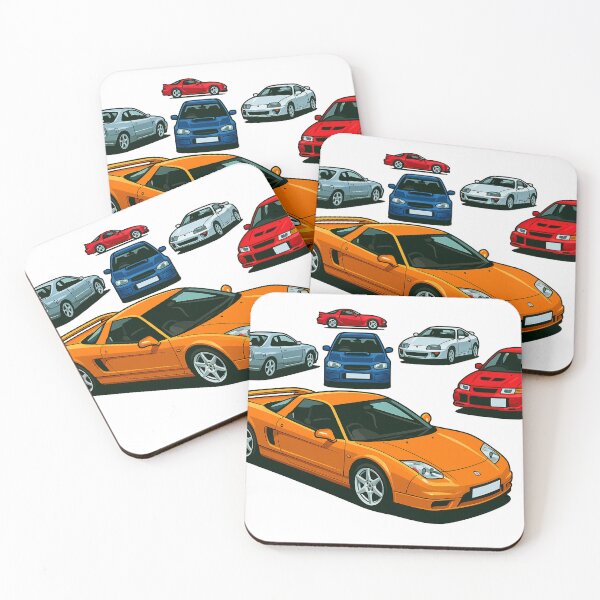 Item preview, JDM Racing Car illustrtion designed and sold by sabartgunpla.