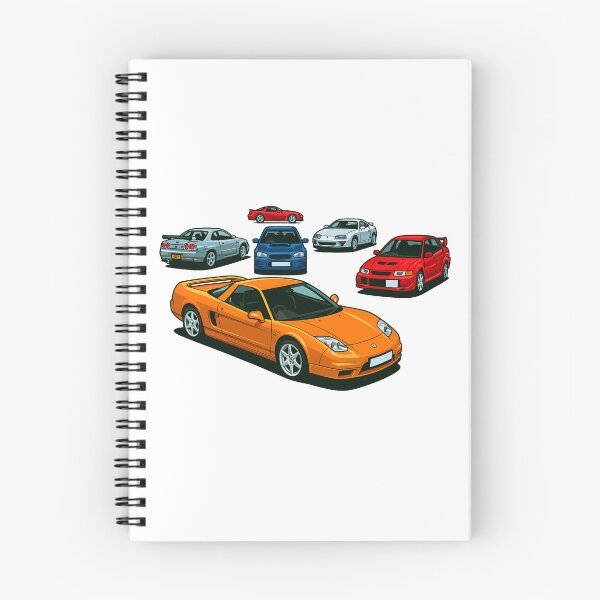 Item preview, JDM Racing Car illustrtion designed and sold by sabartgunpla.