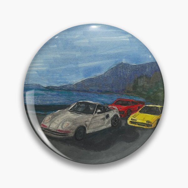 Item preview, Sports cars driving down the road on the Monaco Rivera designed and sold by ArtByAbby4444.
