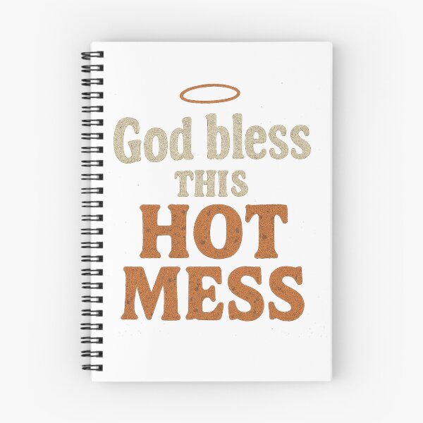 Item preview, God Bless This Hot Mess Grunge Streetwear designed and sold by YourTrendBestie.