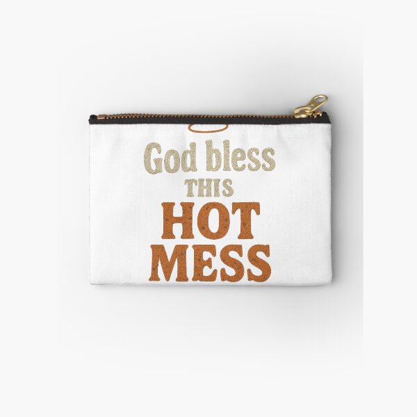 Item preview, God Bless This Hot Mess Grunge Streetwear designed and sold by YourTrendBestie.
