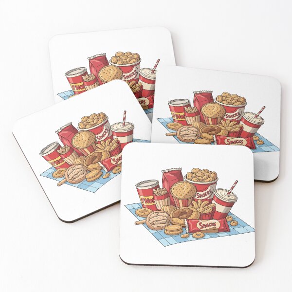 Item preview, Classic Junk Food Pile Graphic designed and sold by Pikamuu.