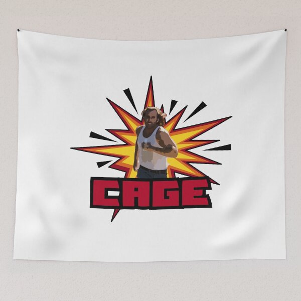 Item preview, Cage Running From Explosion  designed and sold by UNK-Fatigues.