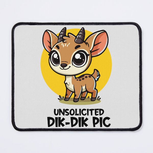 Item preview, Unsolicited Dik-Dik pic - funny Dik Dik (on light colors) designed and sold by messy-nessie.