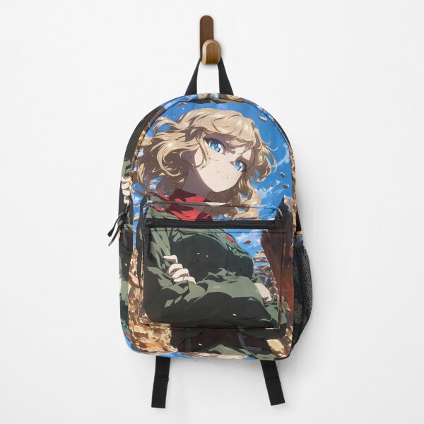 Item preview, Katyusha Girls und Panzer Anime Silver Wind Graceful Silhouette designed and sold by TanglenRabbit.