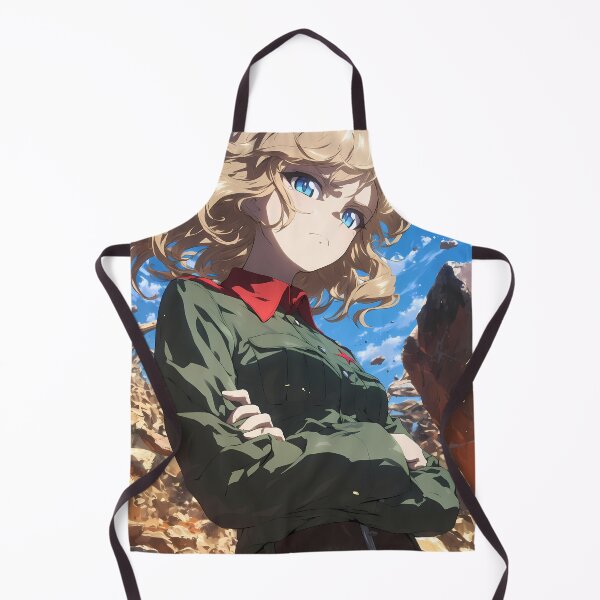 Item preview, Katyusha Girls und Panzer Anime Silver Wind Graceful Silhouette designed and sold by TanglenRabbit.