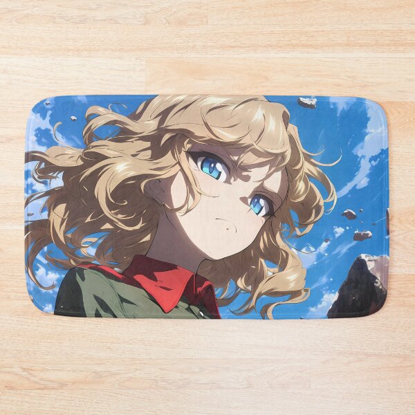 Item preview, Katyusha Girls und Panzer Anime Silver Wind Graceful Silhouette designed and sold by TanglenRabbit.
