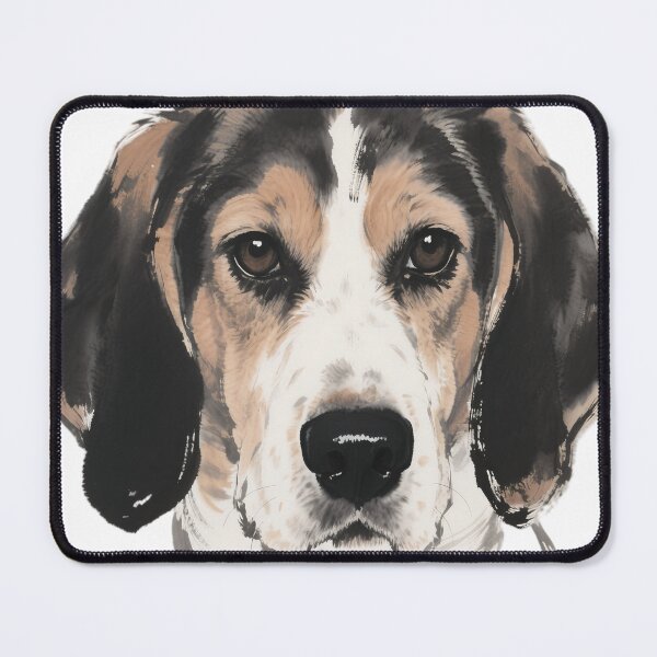 Item preview, Beagle Ink Painting Close-up designed and sold by forget45studio.