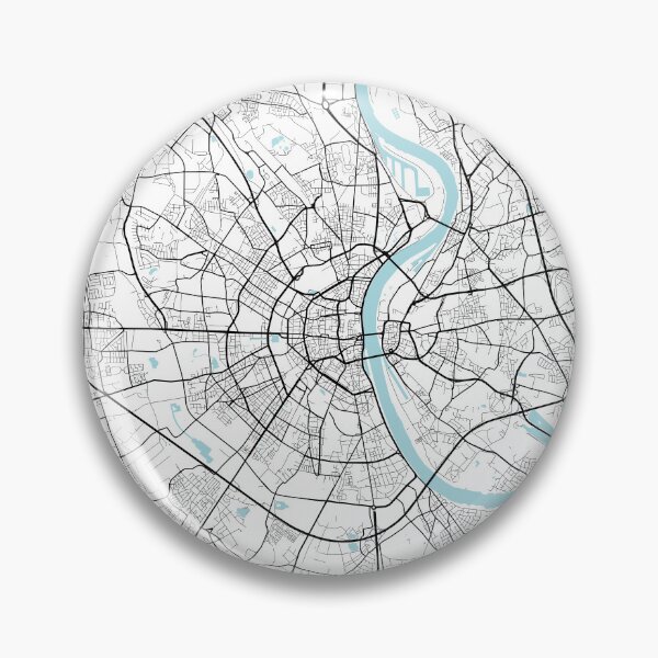 Item preview, Cologne City Map of Germany - Circle designed and sold by deMAP.