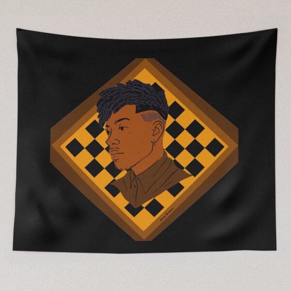 Item preview, Brotha in Brown and Gold designed and sold by artbyomega.