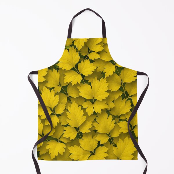 Item preview, Golden Foliage Pattern designed and sold by Kaleidoscope Print.