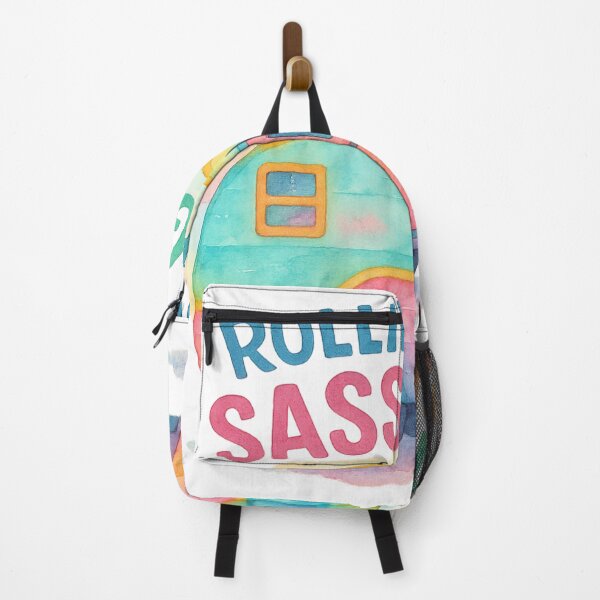 Item preview, Rolling with Sass and Gas Funny Glamping Camper Shirt designed and sold by DesignsJemCo.