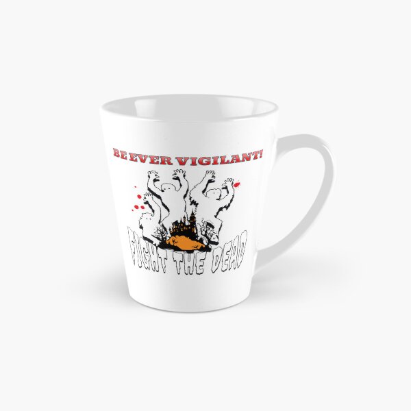 Item preview, Fight The Dead: Be Ever Vigilant | Retro Zombie Horror Design designed and sold by NSB-Design.