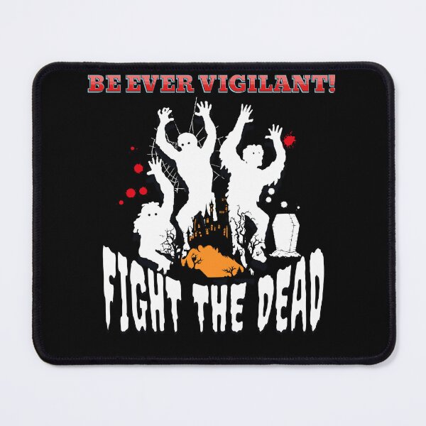 Item preview, Fight The Dead: Be Ever Vigilant | Retro Zombie Horror Design designed and sold by NSB-Design.