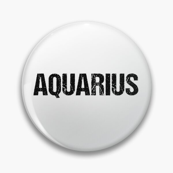 Item preview, Aquarius - Grunge Astrological Signs designed and sold by Memes N Lore .