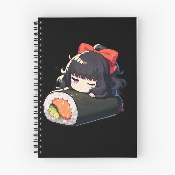 Item preview, Game Chibi Kawaii Justine Caroline Persona 5 Sushi Nap designed and sold by TanglenRabbit.