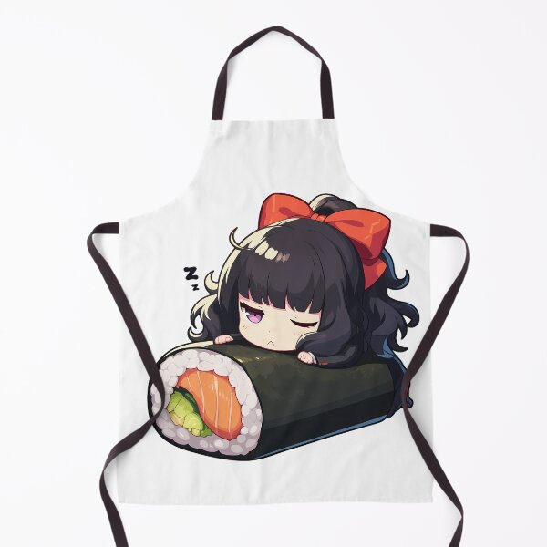 Item preview, Game Chibi Kawaii Justine Caroline Persona 5 Sushi Nap designed and sold by TanglenRabbit.