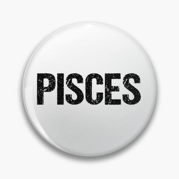 Item preview, Pisces - Grunge Astrological Signs designed and sold by Memes N Lore .