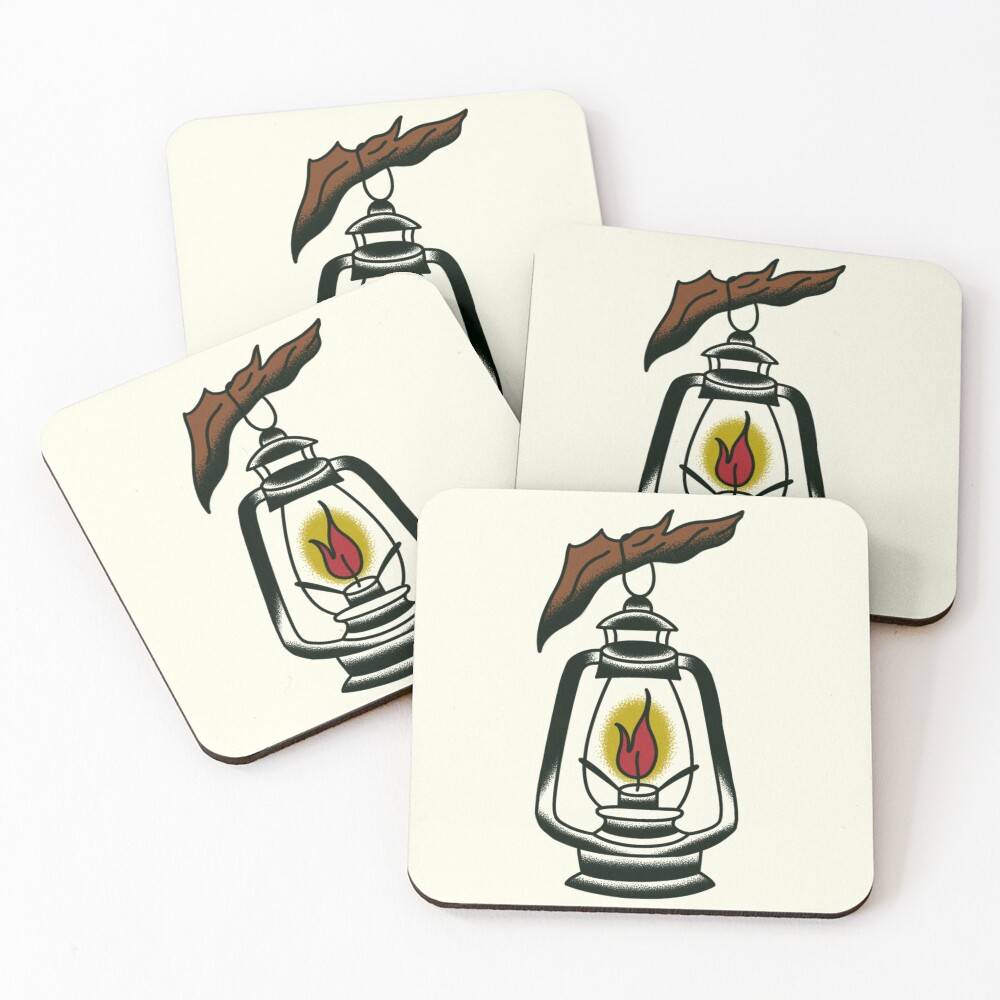 Item preview, Coasters (Set of 4) designed and sold by RFTattoo.