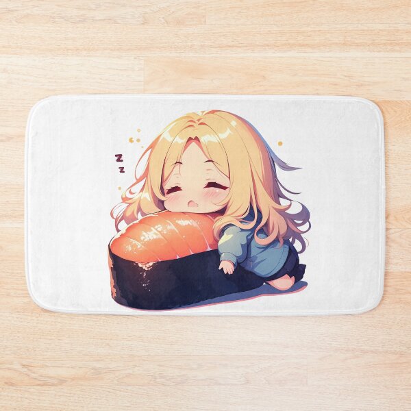 Item preview, Chibi Kawaii Rachel Gardner Angels Death Sushi Slumber designed and sold by TanglenRabbit.