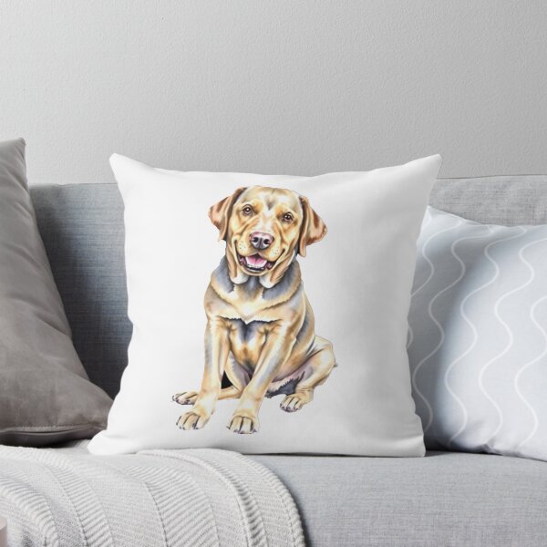 Item preview, Joyful Labrador Portrait designed and sold by EllDAV777.