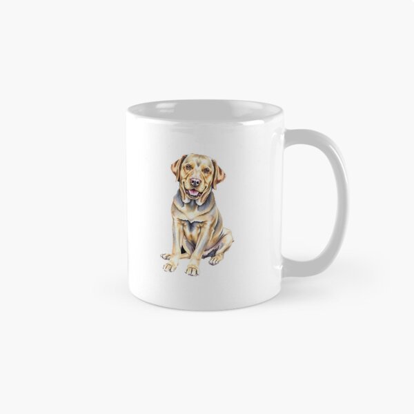 Item preview, Joyful Labrador Portrait designed and sold by EllDAV777.